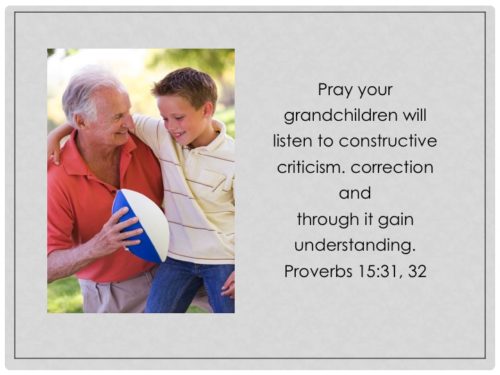 Weekly Prayer for Grandchildren #34 – Grandparenting with a Purpose by ...